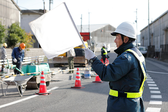 交通警備について